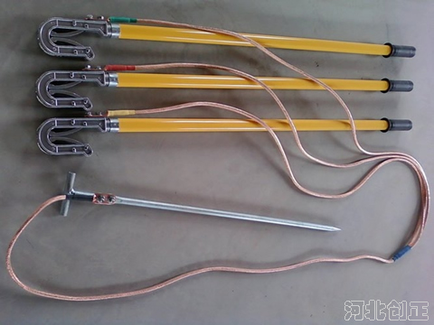 戶外掛線用成套接地線